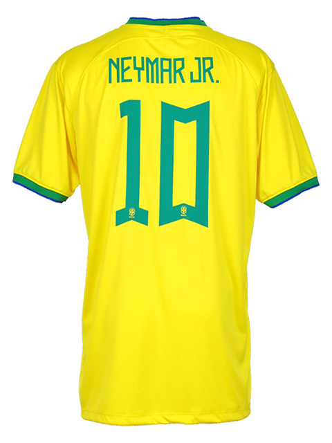 ワールドカップ2022ブラジル代表ネイマール選手ホーム レプリカユニフォーム